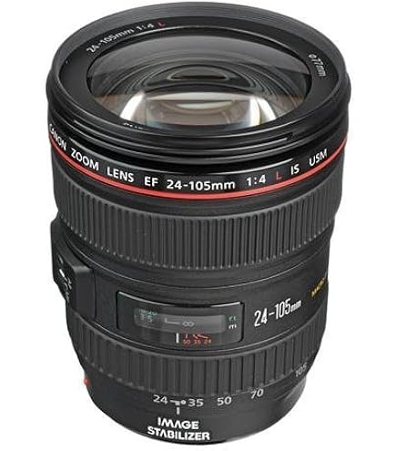 Amazon.com : Canon EF 24-105mm f/4L IS USM Zoom Lens - White Box